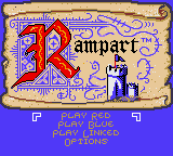 Rampart (USA) Title Screen